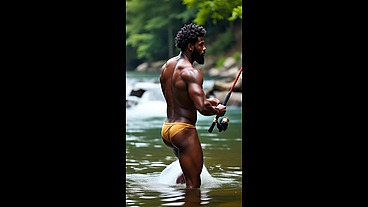 Golden Fisherman AI Video