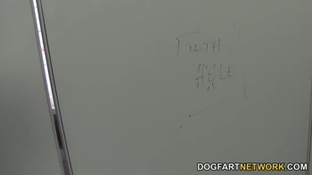 Miley May's Interracial Gloryhole Seduction
