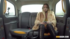 Ava Austen gives rimjob to that fake taxi driver