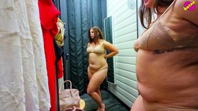 Real Amateur Wife Masturbating in the Mall