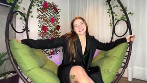 The perfect redhead Cintia Lara from Rio Grande do Sul shows off her body