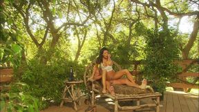 lezley zen is a big tit brunette that gets covered in jizz