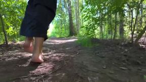 Punk Woman Ruslana In Shiny Bra Train Slave Locked In Chest - Part 2