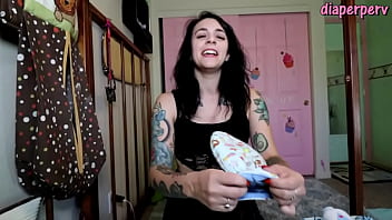 BBnapped by Mia Hope diapered and cumming