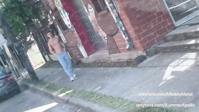 stepbro gets picked up off the street to suck dick