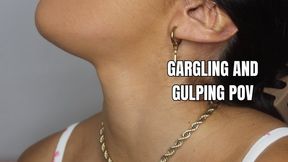 Gargling and gulping POV - OnlyVanessa