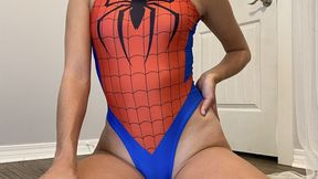 Giantess SpiderGirl Captures Tiny and Crushes