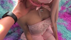 cosplayer de 18 anos de edad follando con su patrocinador