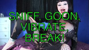 SNIFF, GOON, VIBRATE, BREAK!- Aroma Edging Instructions with Maya Sinstress