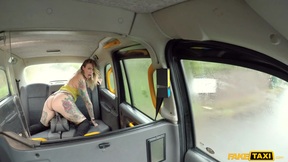 Bad Girl Ava Austen Teasing Taxi Driver