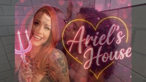 Super Hot Kiss Under the Shower clip 4 by Ariel and Naty CAM FULL HD