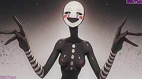 Fnaf Big Tits Fnaf Puppet Blow Job Hentai By Eextoon - Hentai Anime