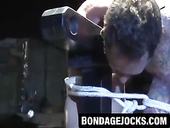 Franco Dax jolts in agony as electricity torments his body