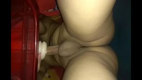 Happy Masturbating Into Cup – Gay Amateur Cum Shot Scene