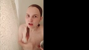 Satisfying teen wants you to watch her shower