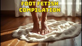 Perfect Feet Worship Foot Fetish Tease Compilation