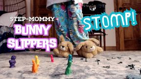 Step-Mommy Bunny Slipper Stomp