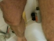 Inflating my Dick in my underwear then playing a bit with it.