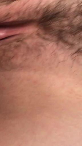 Wife let me look at her pissing gaping pussy, for which she get a huge cum load inside. Close-up