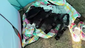 POV: Amateur MILF gets her pussy licked at a horny festival