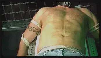 Bigg Pete Bound & Dominated in Intense Gay Bondage