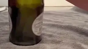 Biggest Bottle So Far - See My Pussy Swallow This. Best Bit At The End