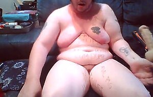 BEST Self Humiliation by FTM trans guy - Fly Lands on Pussy, Hits Cunt With Mallet, BDSM Dildo Stick