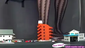 Giantess Dominates Japan in Electrifying Vore Fantasy Adventure