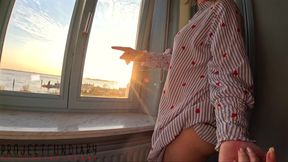Curvy Girl From Next Door Has Barefoot Risky Window Sex, Projectfundiary