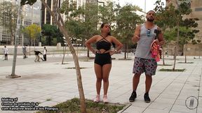 katharine madrid e isis pitangui juntinhas no making of do nono episodio da contos do proibido!!