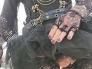 Crystal Dragon public exhibitionism