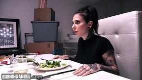 BurningAngel Smokin'_ Hot Joanna Angel Can'_t Stop Fingering Herself Hard