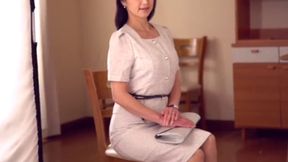 Kazumi Aoi's First Time Revealed - Married Woman Documentary with Digest Highlights