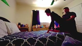 AAPI month fun with hot Asian muscle stud and black fem lingerie sissy on onlyfans