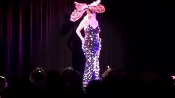 Madame Butterfly shows off her skills in burlesque