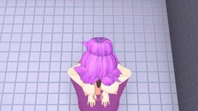 Shion gives Rimuru Tempest a blow job: POV Hentai