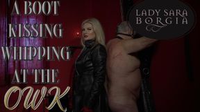 A Boot Kissing Whipping at the OWK