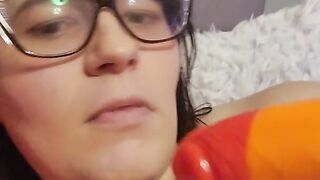 Amy Boinks Ginormous Fake Penis Just For You