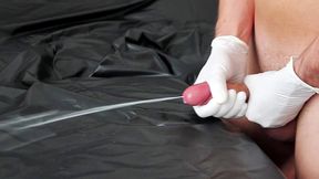 Chastity Release by Cockhead Massage and Post Orgasm Polishing