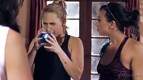 Carter Cruise, Tara Morgan and Adriana Chechik at GirlsWay
