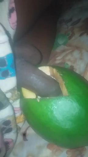 Black ebony gay man takes big BBC.