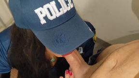 Fucking a sissy cops