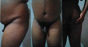 Big Ass Fat Trans bitch making love her self and play ass