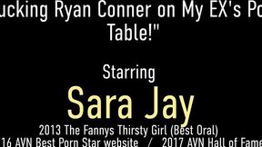 Sara Jay featuring Ryan Conner and Sara Jay's big ass dirt