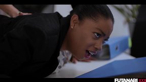 Explosive futa orgasmic release