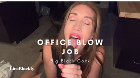BBC Boss Gets Steamy Blow Job
