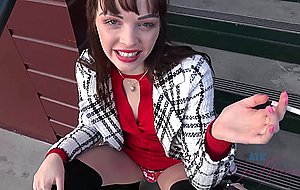 Aliya brynn, aliya wants to shop, but needs your cock first
