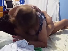 Amateur spanish GILF with younger guy