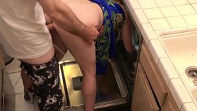 stepmom stuck in the dishwasher