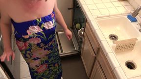stepmom stuck in the dishwasher